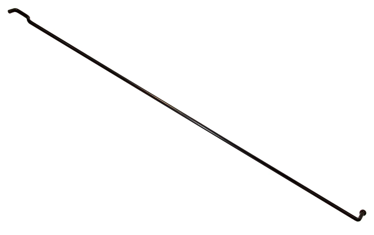 Jeep TJ Hood Prop Rod 97-06 Wrangler TJ Powdercoat Black Kentrol product image