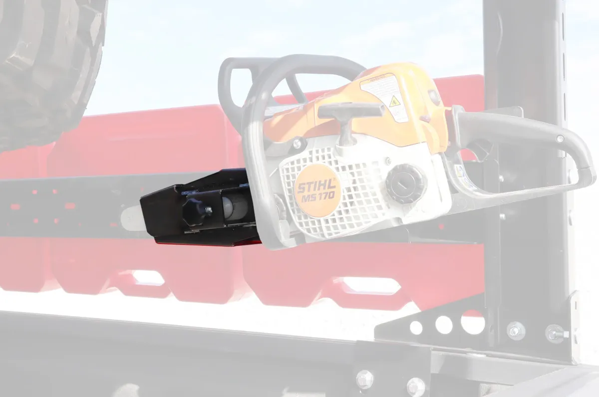 LOD Black Ops Bed Rack Chainsaw Mount (Black Powder Coated) product image