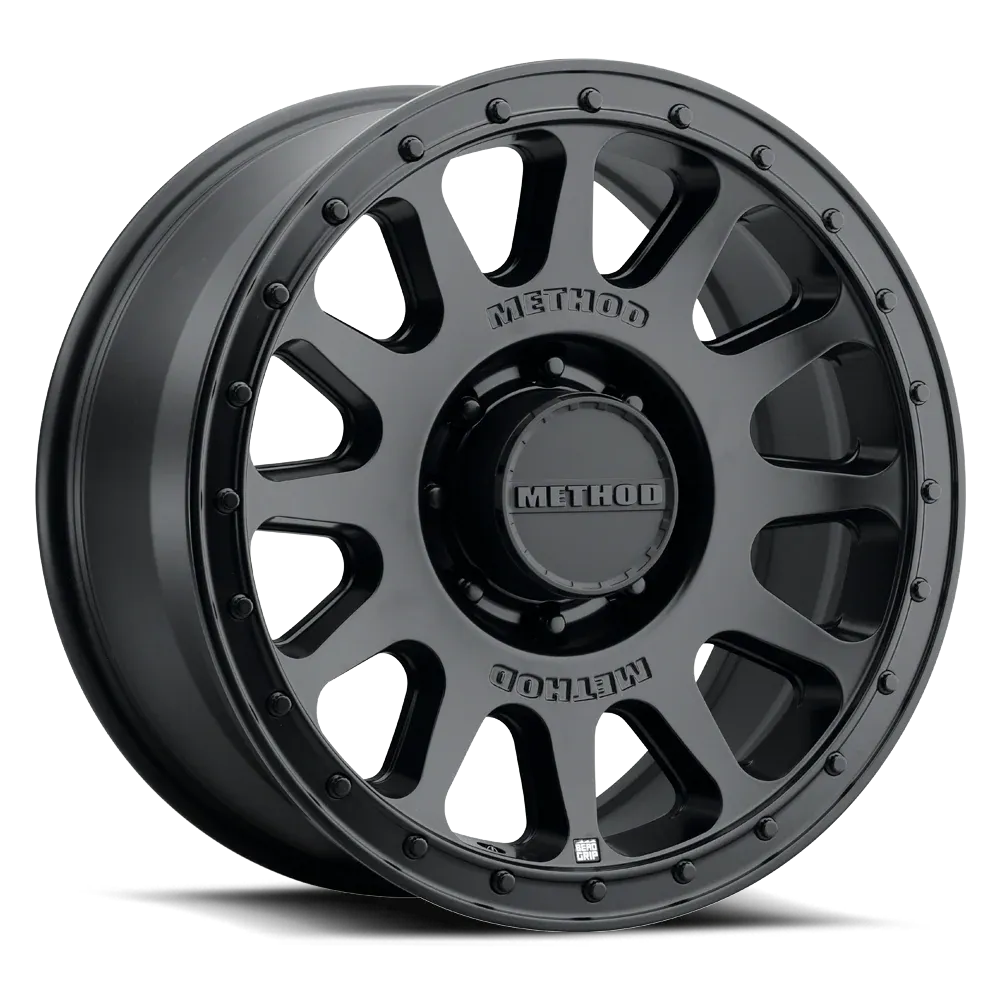 Method Race Wheels 709 HD Series Bead Grip Wheel, 18x9 6x5.5 12mm - Matte Black - Bronco 2021+ product image