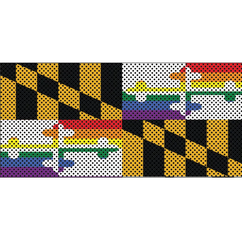 Maryland Flag Grille Inserts product image