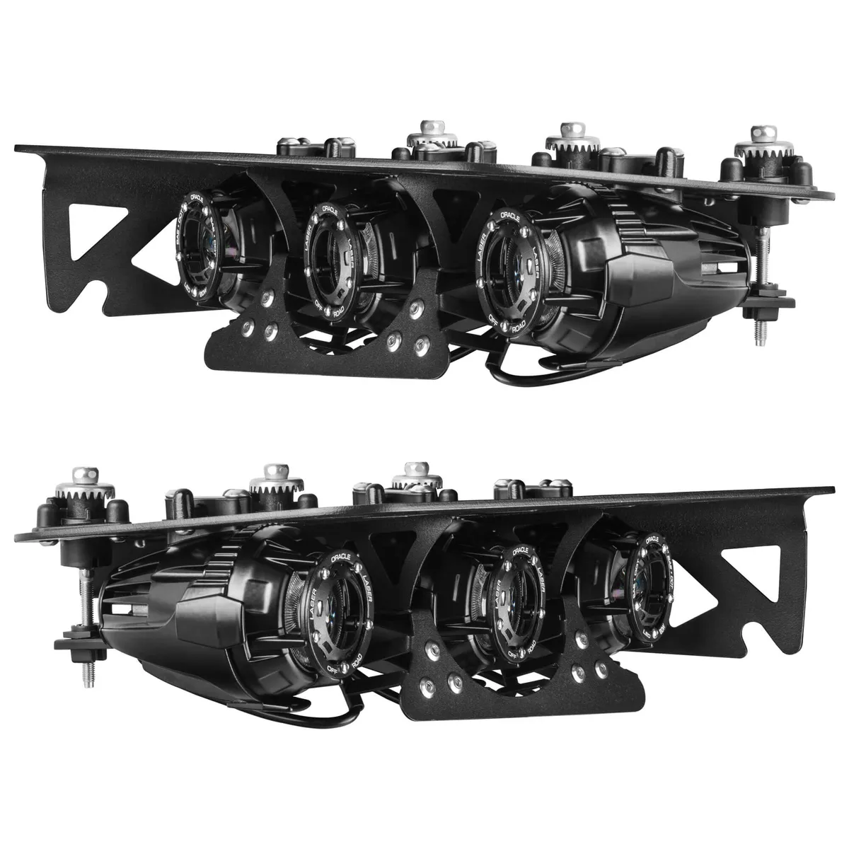 Oracle Lighting 2021-2025 Ford Bronco Off Road Laser Auxiliary Lights + LED Fog Light Kit For Steel Bumper product image