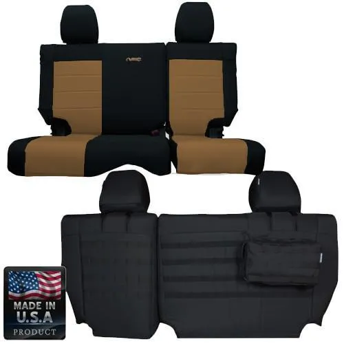 Bartact Super Seat Cvr Rr 13-Up Jku Blk product image