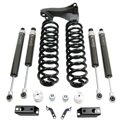 ReadyLift 2.5" Coil Spring Front Lift Kit W/Falcon 1.1 Monotube Shocks Front/Rear - Ford Super Duty Diesel 4WD 2020-2026