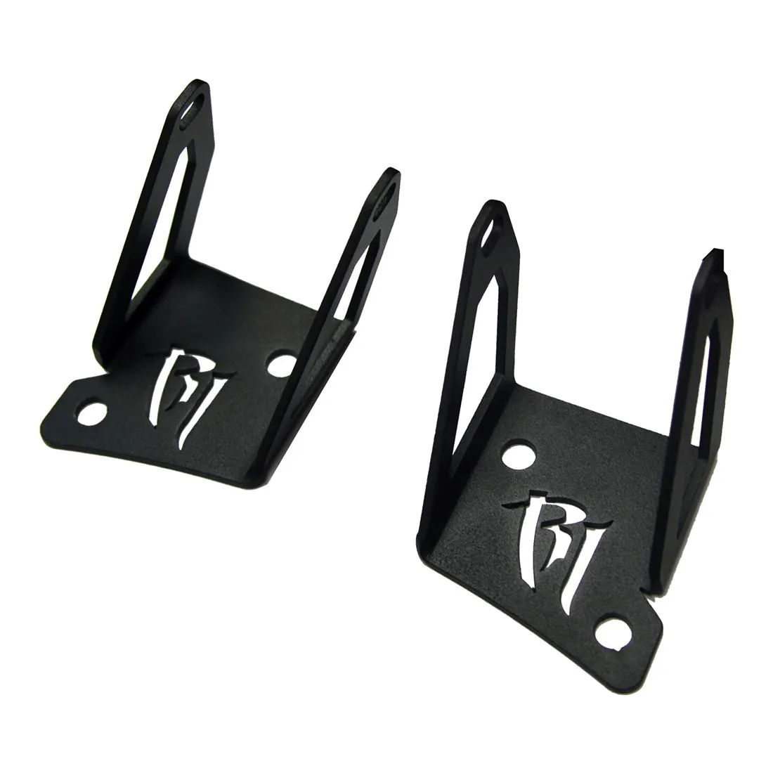 RIGID 2007-2018 Jeep JK A-Pillar Mount Kit; Fits D-Series or Radiance POD Lights product image