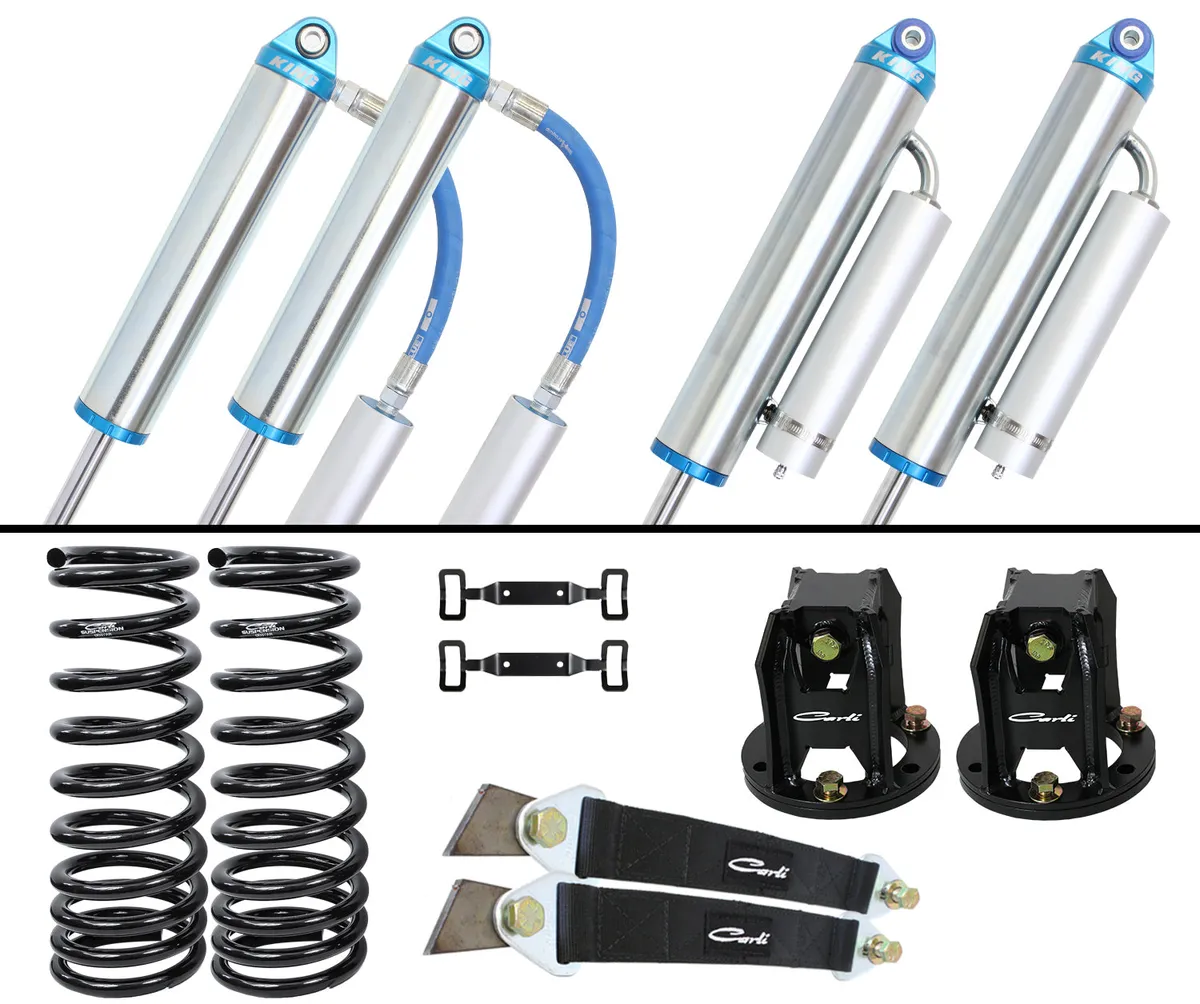 Carli Suspension Carli Dominator 3.0 Leveling System, Base, 3” Lift, 94-02 Ram 2500/3500, Diesel