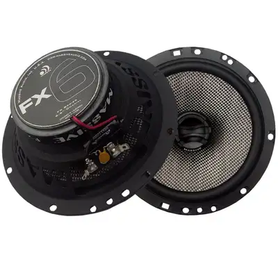 Massive Audio FX6 - 6.5" 2-Way 75 Watts RMS Coaxial Speakers