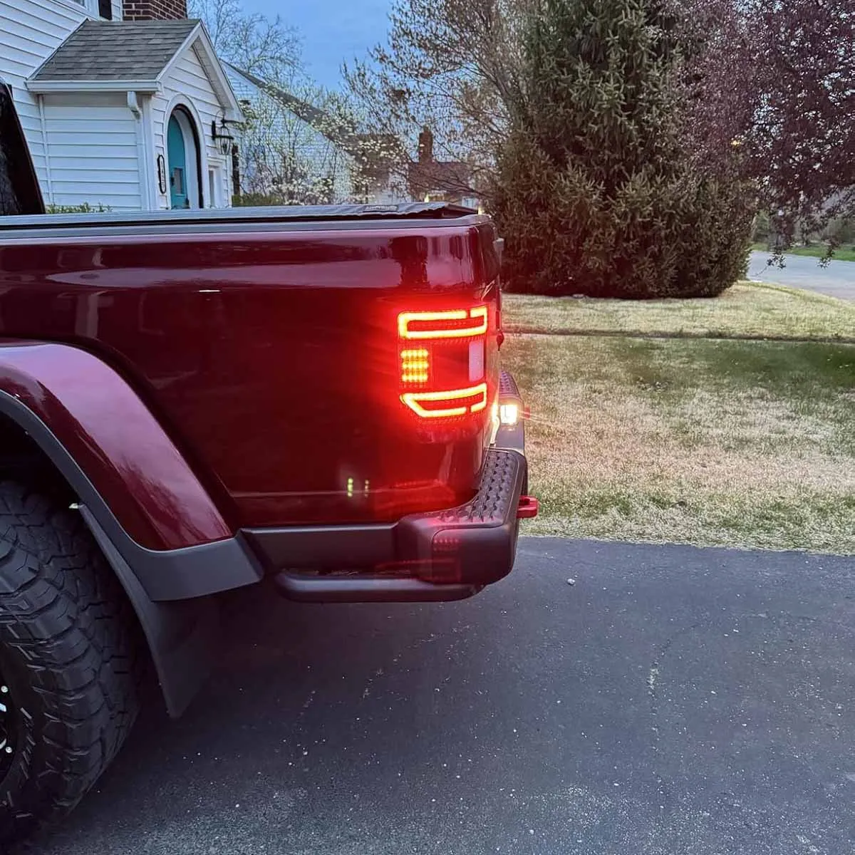 Flush Mount Tail Lights for Jeep Gladiator JT 2020-2026 product image