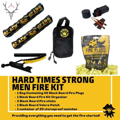 GateKeeper Off-Road The Hard Times Strong Men | Fire Starter Kit