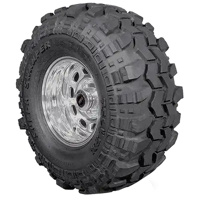 Interco 30x11.5015lt 4 Ply Black Sidewall Super Swamper /Tslsxpolytubelessbias/Belt