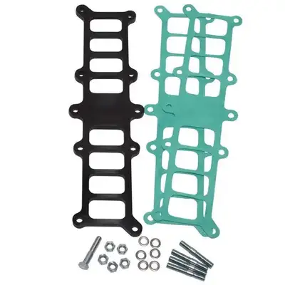 BBK Performance Ford Mustang Edelbrock Performer 5.0 Intake Manifold 3/8 Inch Phenolic Spacer Kit 86-95