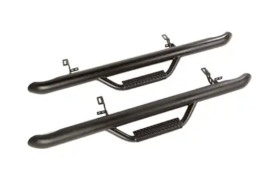 Rugged Ridge Spartan Nerf Bars Textured Black; 1211 Jeep Wrangler JK 2 Door