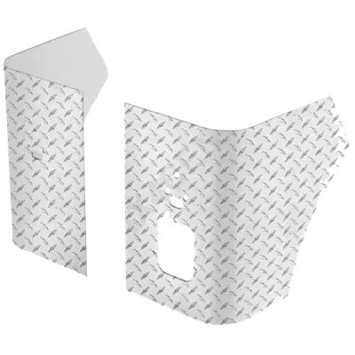Warrior Products Dia Plate Corners 77-86 Cj7 Aluminum