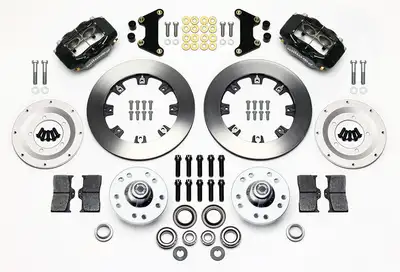 Wilwood Brakes 1949 - 1962 Chevrolet Forged Dynalite Big Brake Front Brake Kit (Hub) - 140-11812