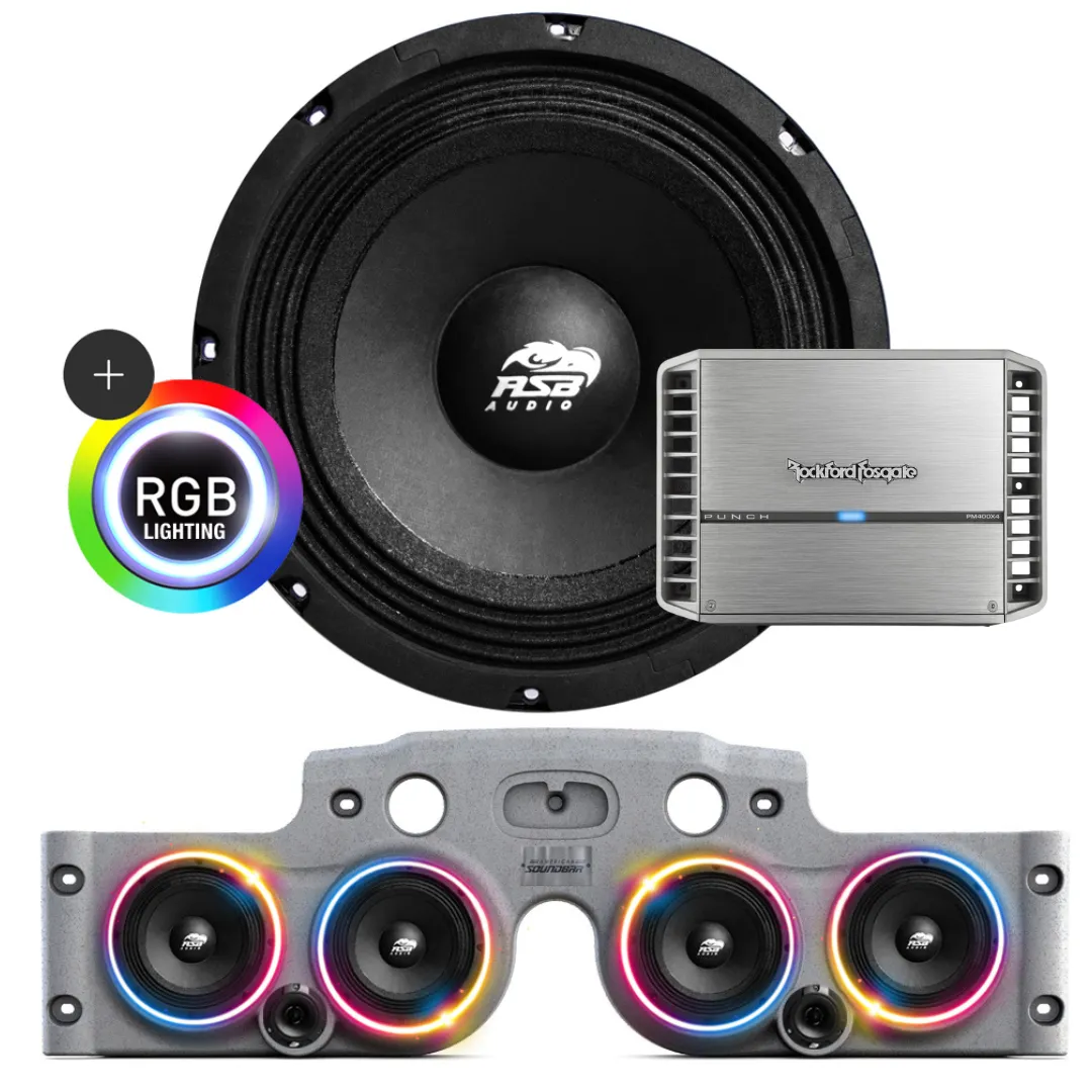 JK/JKU American SoundBar Package (Grey) product image