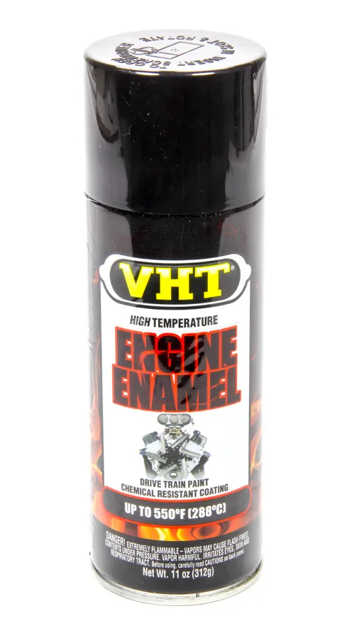 Dupli-Color High Temperature Engine Enamel; Gloss Black; 11 Oz. Aerosol