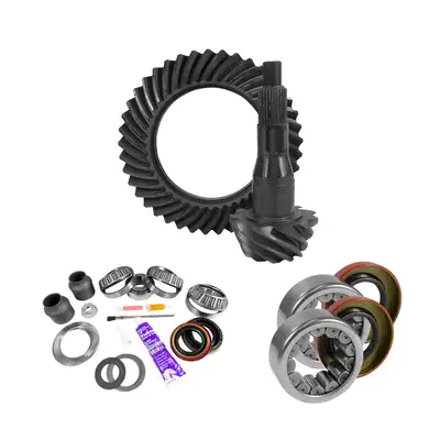 Yukon Gear and Axle 9.75 Inch Ford 3.73 Rear Ring & Pinion Install Kit 2.99 Inch OD Axle Bearings & Seals 9.75 Inch Ford 3.73 Rear R&P Gear/ Install Kit Package W/ Ak 1561 (2.985 Inch Od) '00-'10 Trucks Yukon Gear