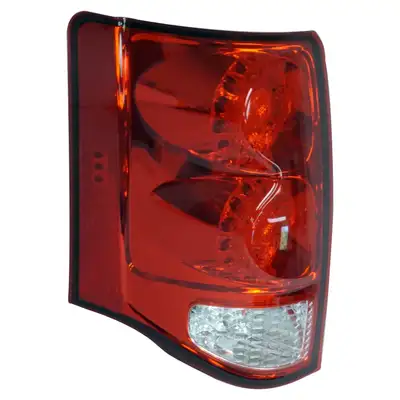 Crown Automotive Jeep Replacement Crown Automotive Jeep Replacement 5182535AD Left Tail Lamp for 2011+ RT Dodge Grand Caravan, Red Plastic
