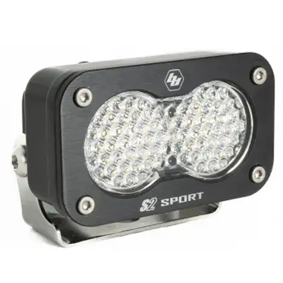 Baja Designs LED Work Light Clear Lens Work/Scene Pattern Each S2 Sport Baja Designs