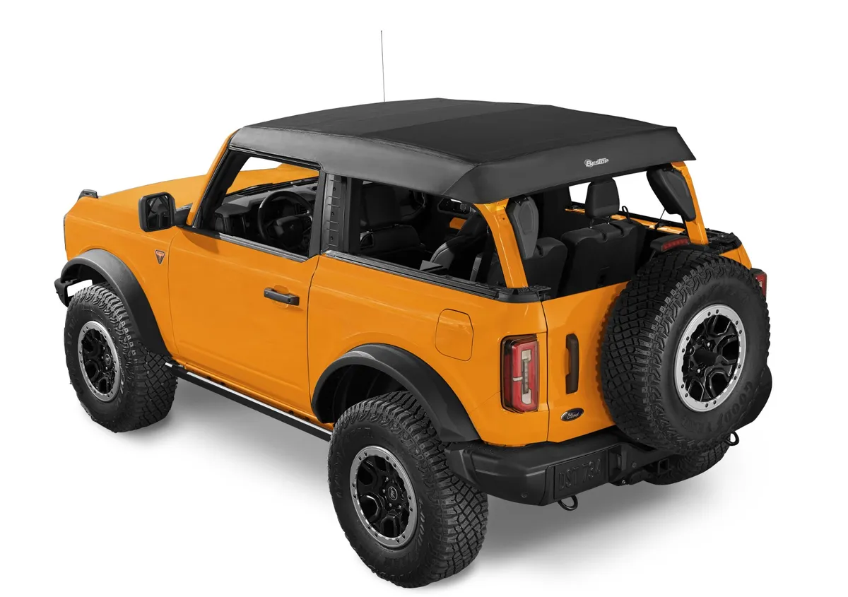Bestop Trektop Slantback Soft Top - Black Diamond - Bronco 2dr 2021+ product image