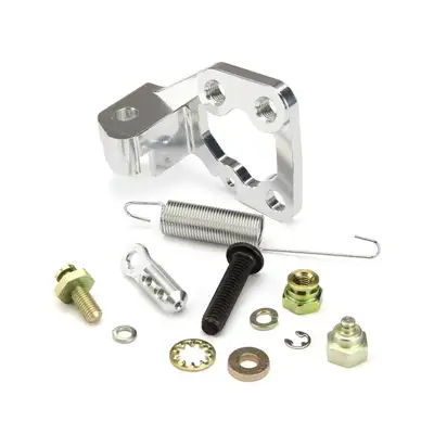 Lokar Throttle Cable Bracket And Springs Kit; For Holley Sniper 2 EFI; Billet Aluminum;