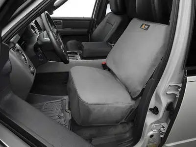 Weathertech Seat Protector Front Grey Single Bucket Seat