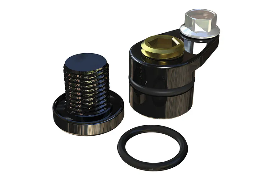 TeraFlex Jk Rubicon Dana 44 Locker Sensor Plug/Locker Air Line Adapter Plug Kit
