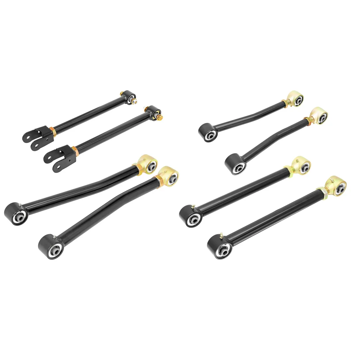Johnny Joint Control Arm Set 07-18 Wrangler JK Complete Set Of 8 RockJock 4x4 product image