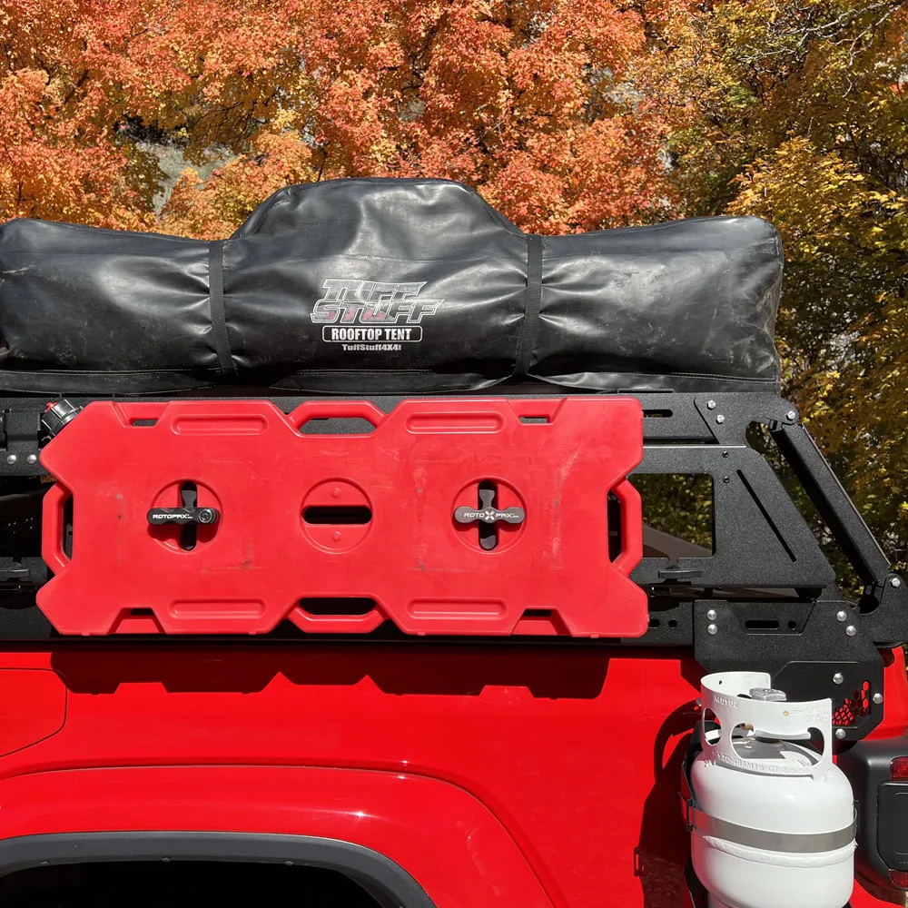 Tacoma Short Bed Overland Deluxe Rack Kit For 15-22 Toyota Tacoma Rock Slide Engineering product image