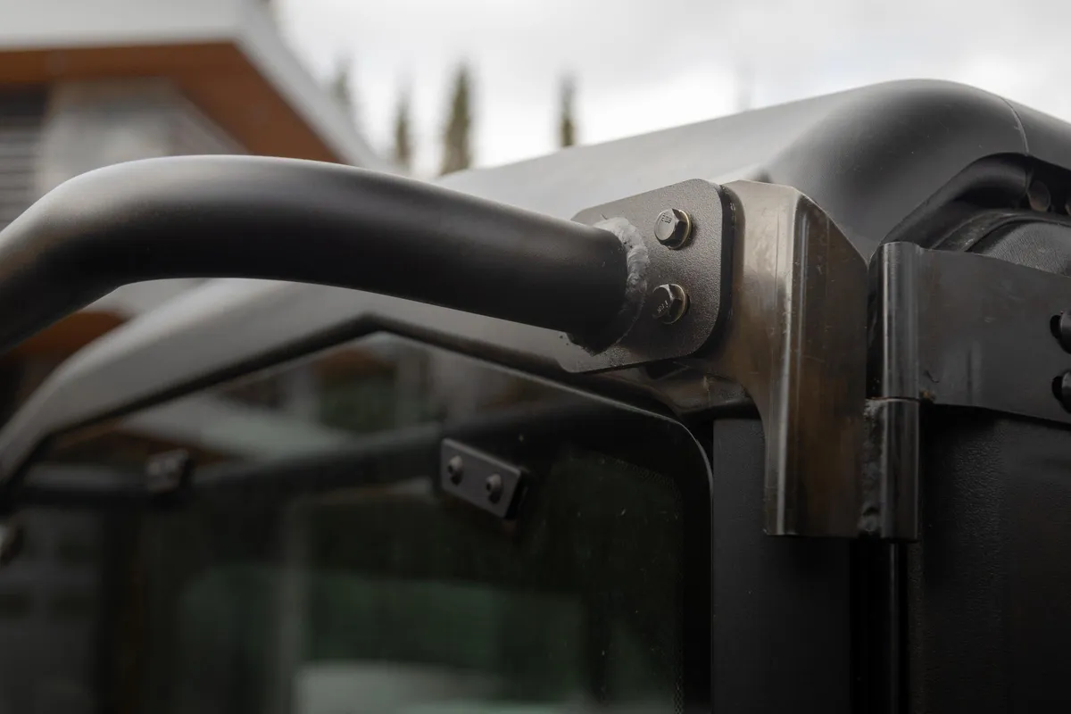 MBRP 2016-2025 Can-Am Defender Black-Coated Speaker Bar Kit AC-9212-01 product image