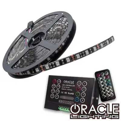 Oracle Lighting ORACLE ColorSHIFT Flex Strip with Remote ColorSHIFT Flex Strip ColorSHIFT