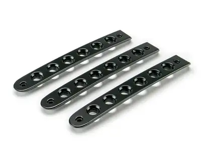 DV8 Offroad DV8 Offroad D-JP-190015-BK-3 Black Door Handles Inserts; 3-Pieces