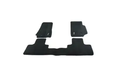 Mopar Mopar Front and Rear Carpet Floor Mats - Slate Grey - JK 4Dr 07-13