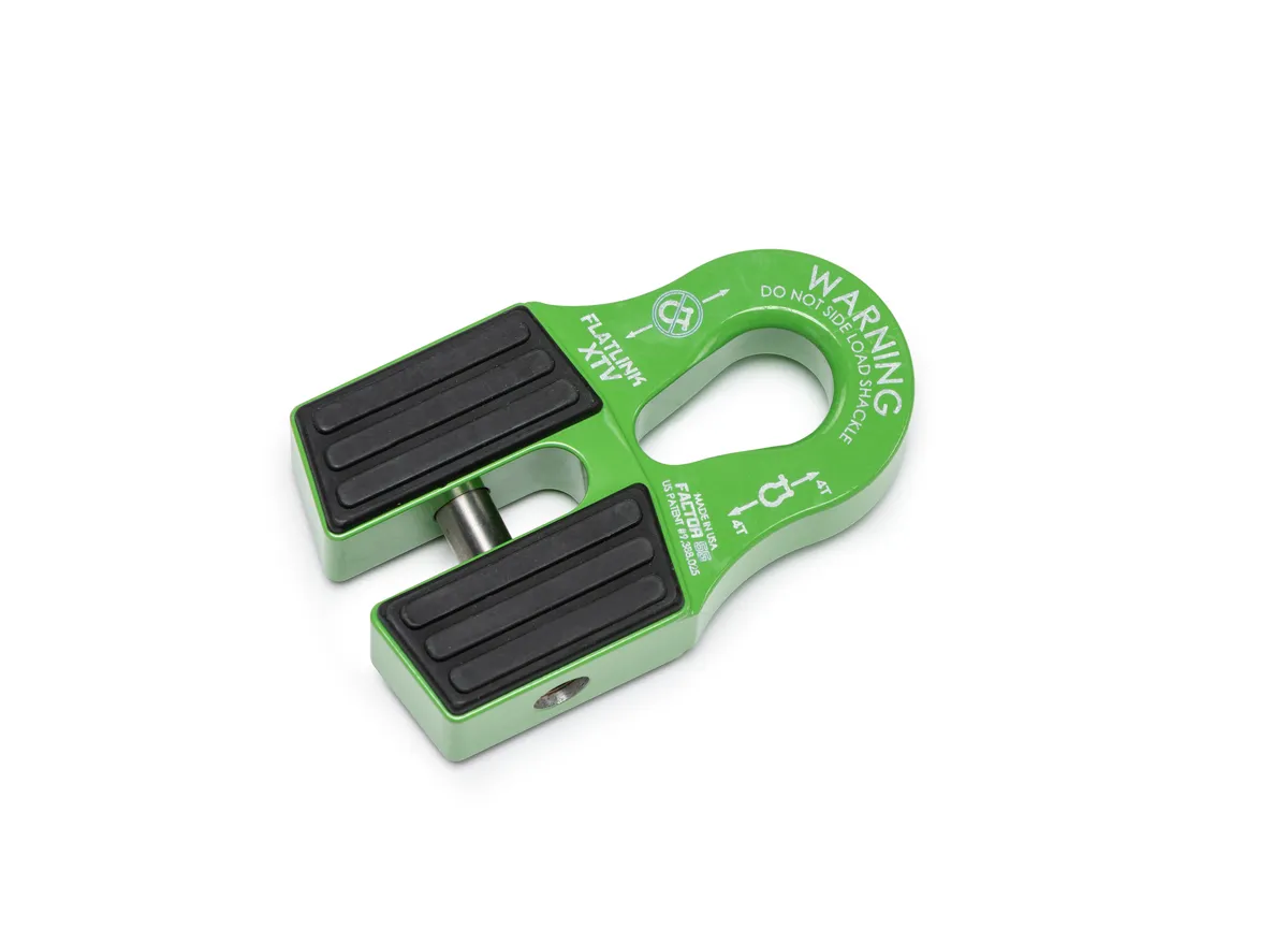 Factor 55 Factor 55 00070-08 Flatlink Xtv Winch Shackle Mount -- Green