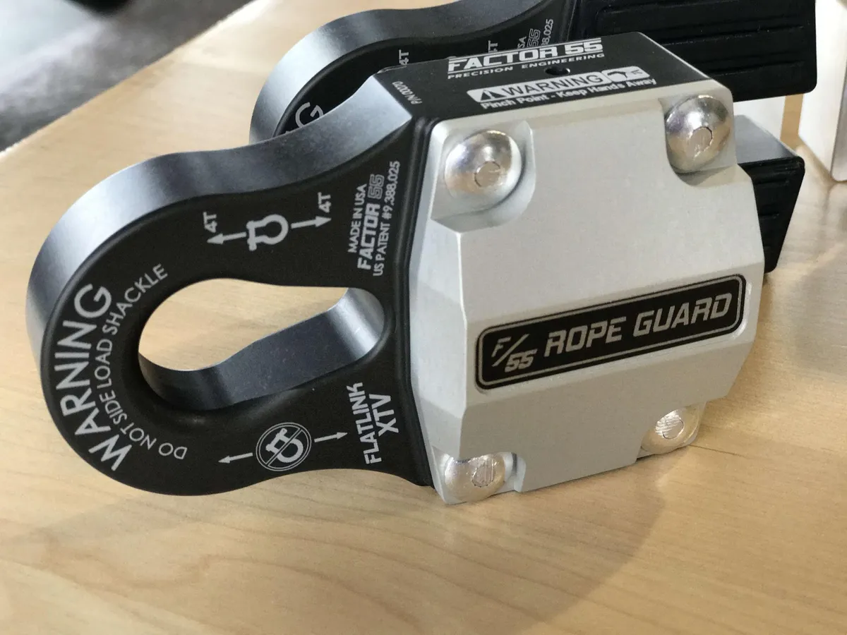 FlatLink XTV Rope Guard UTV/ATV Silver Factor 55 product image