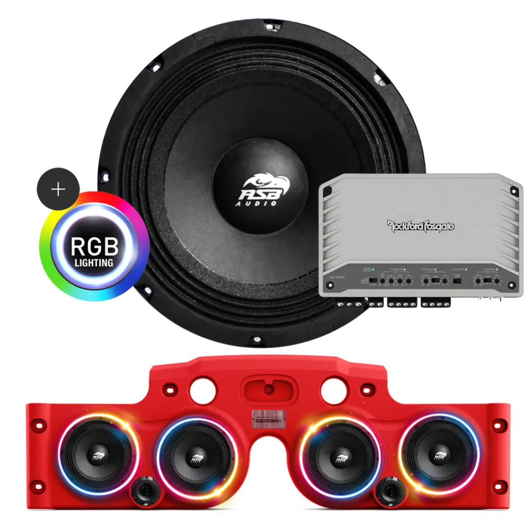 JK/JKU American SoundBar Package (Grey) product image