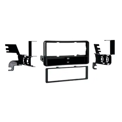 Metra Electronics Custom Fit Mounting Kit; ISO DIN Radio Provision w/Pocket; Incl.: Radio Housing/Brackets/ISO Brackets/Trim Plate;