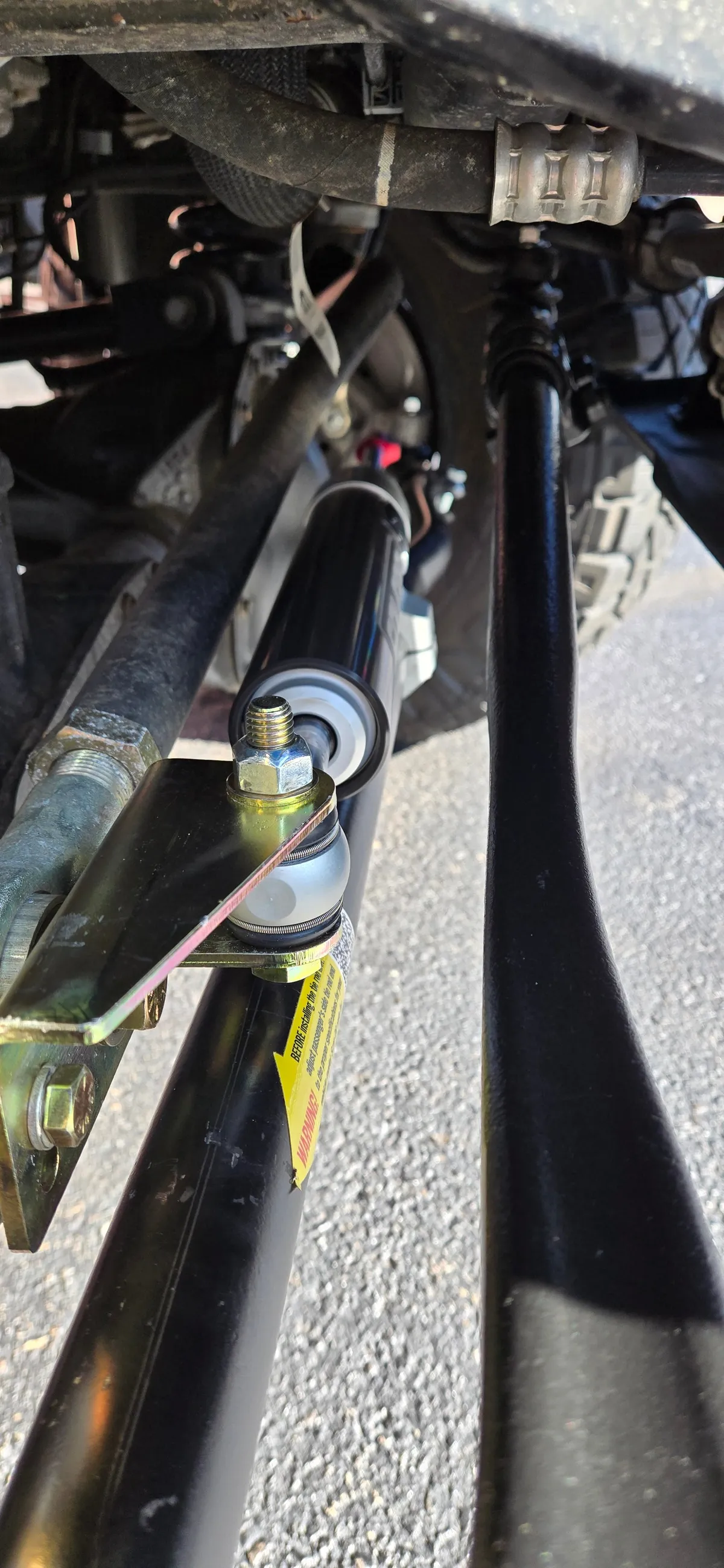 Falcon Nexus EF 2.2 Fast Adjust Steering Stabilizer, JL/JT/JK – 1-5/8" HD TIE ROD product image