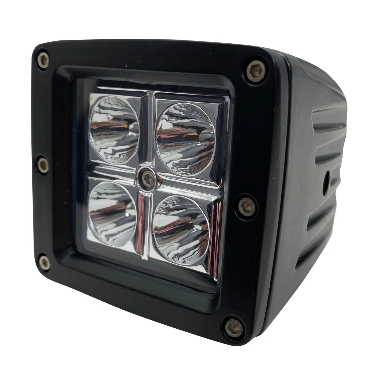 Street Series 3x3in 16W 4-LED CREE Cube Spot Light w/ Amber Optional Cover product image