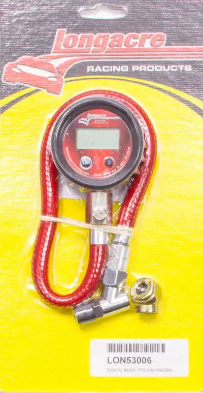 Longacre Tire Gauge Digital 0-60 PSI Basic