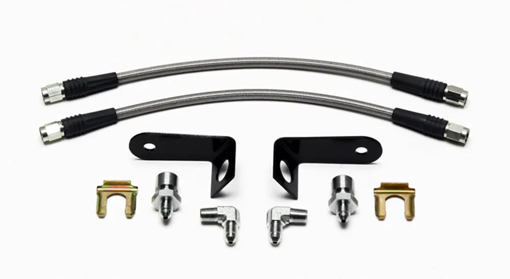 Wilwood Brakes Wilwood Flexline Kit Front Kit Car wFSL4 Caliper