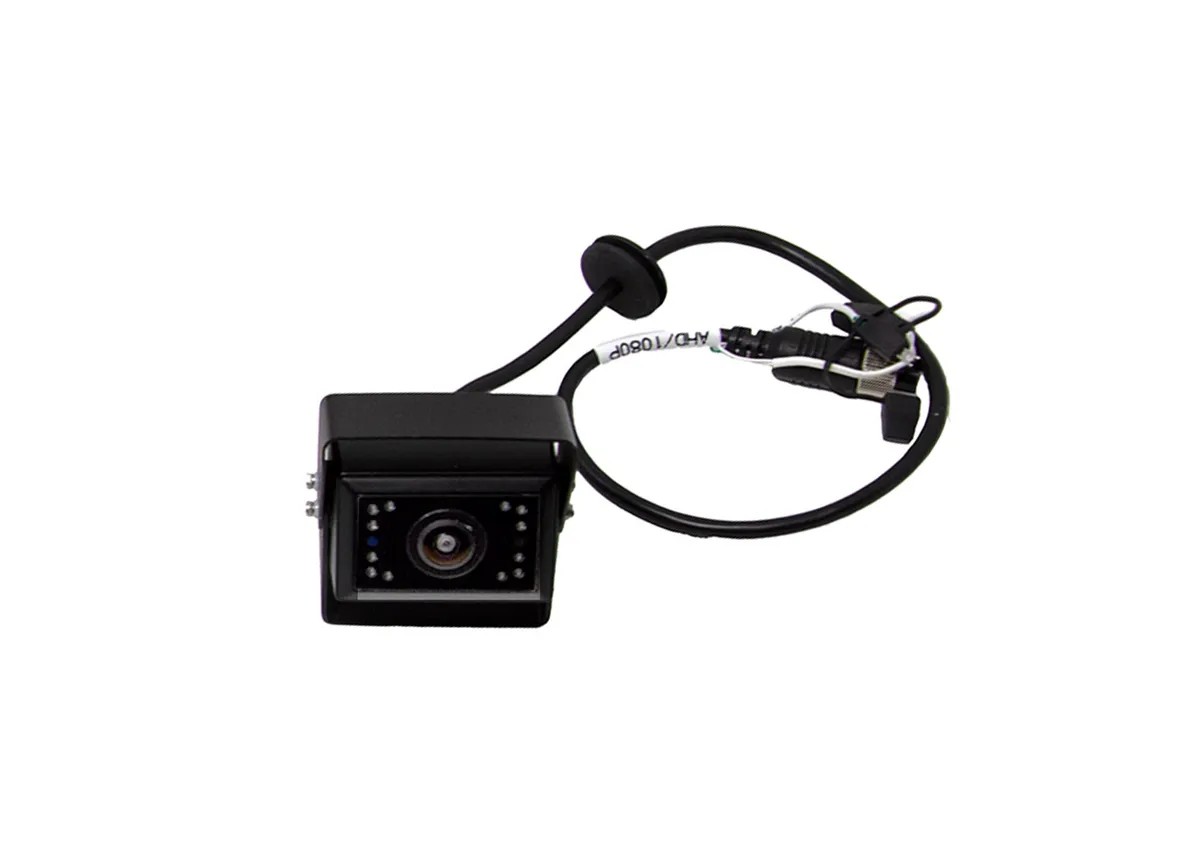FullVUE® Mirror Commercial Camera System w/Infrared Cargo Camera; Parking Gridlines Available; IR Cargo Camera 0.1 Lux; 2 Inputs / 4 Pin Aviation; 9.66 in. Mirror Size; product image