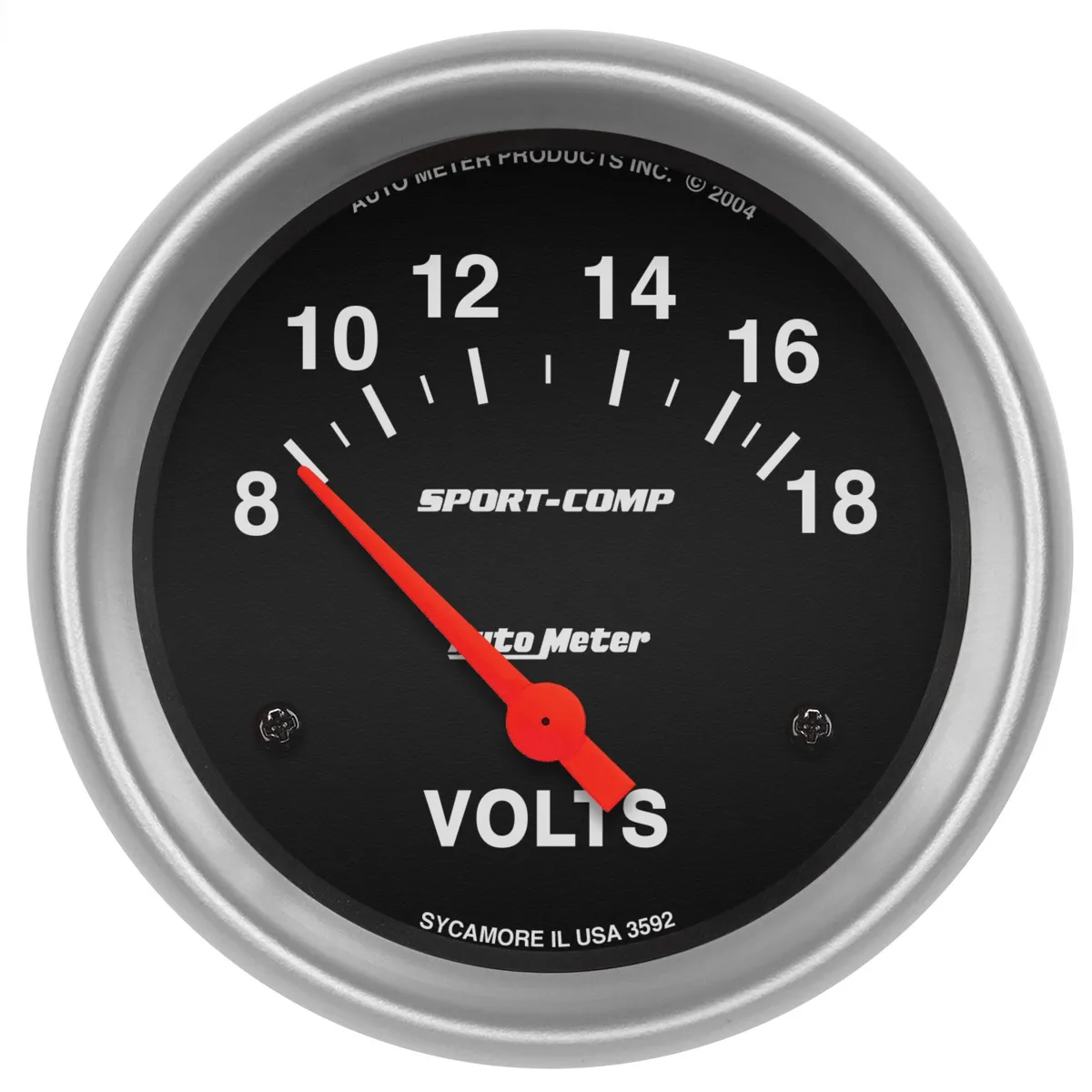 Gauge, Voltmeter, 2 5/8", 18V, Electric, Sport-Comp product image