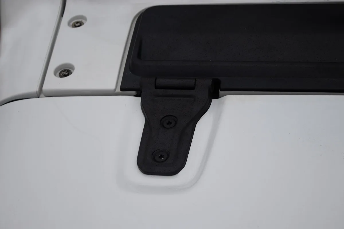 Kentrol Hood Hinge Set for 2018-2027 Jeep Wrangler JL & Gladiator JT 80737 product image