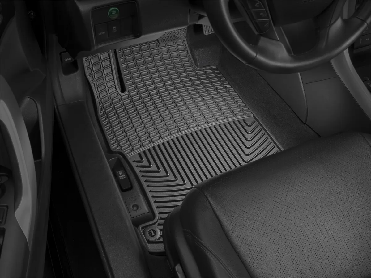 Weathertech BlackFront Rubber Mats2013 +HondaAccord