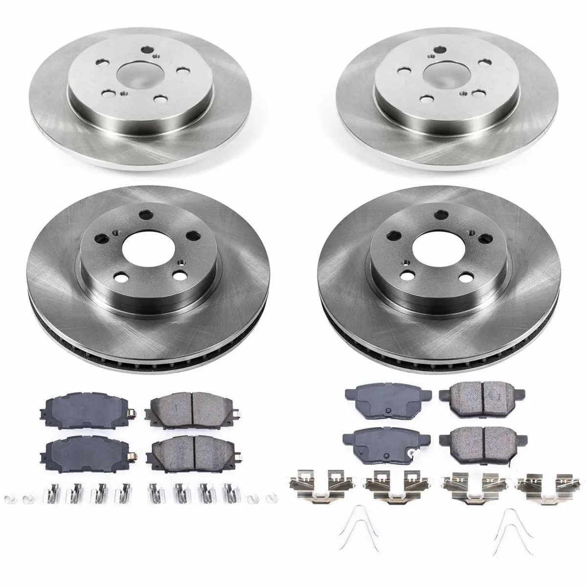 Autospecialty Brake Kit fr 2011-2017 Lexus Ct200h 2010-2015 Toyota Prius 2012-2015 Toyota Prius Plug product image