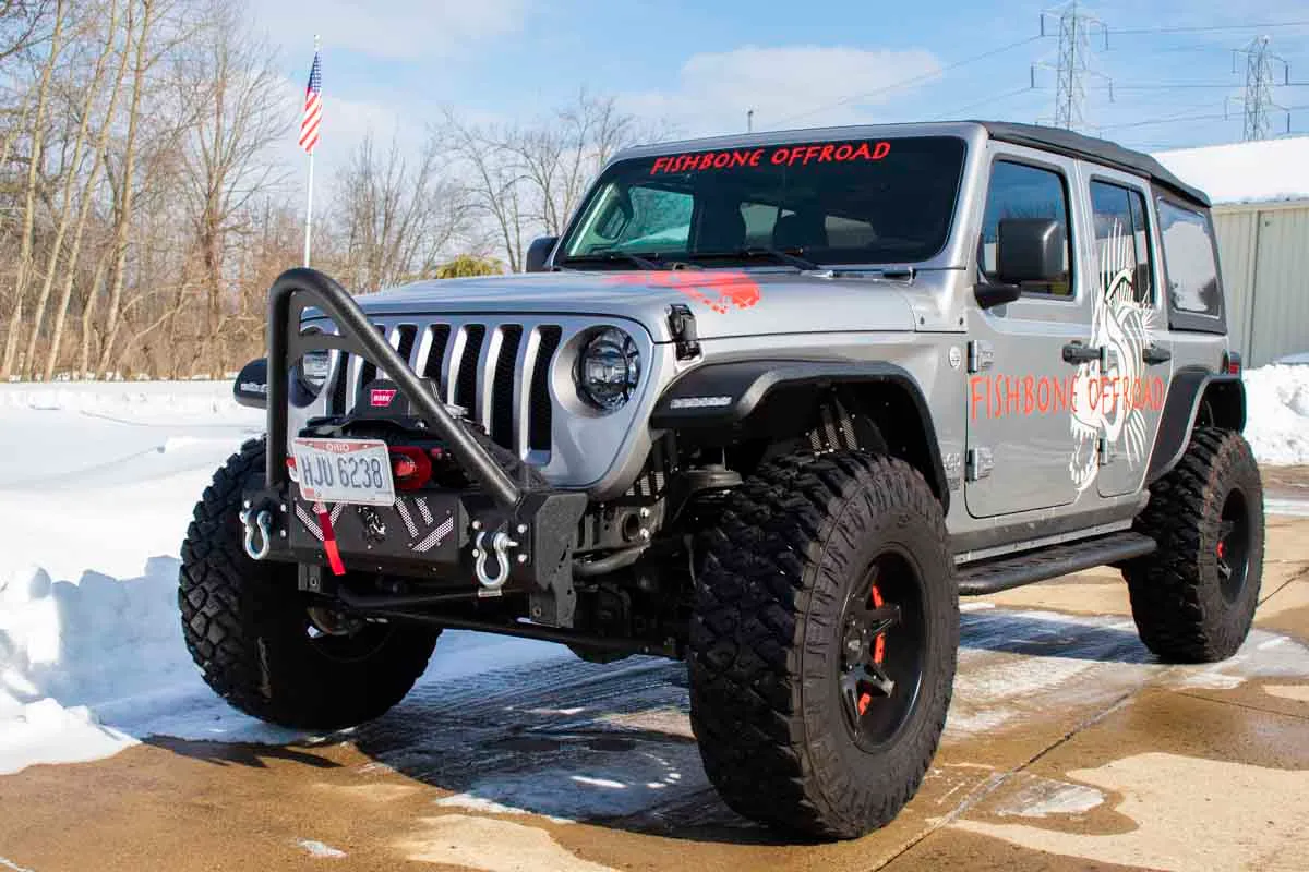 Barracuda Stinger Bar 07-18 Jeep Wrangler, 18-Present Jeep Wrangler, 18-Present Jeep Gladiator JT Fishbone Offroad product image