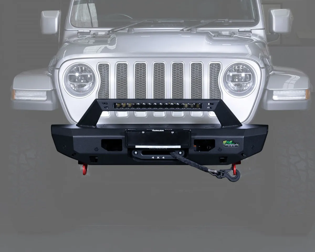 Raid Stubby Front Bumper Kit for Jeep Wrangler JL/JLU (2018+) product image