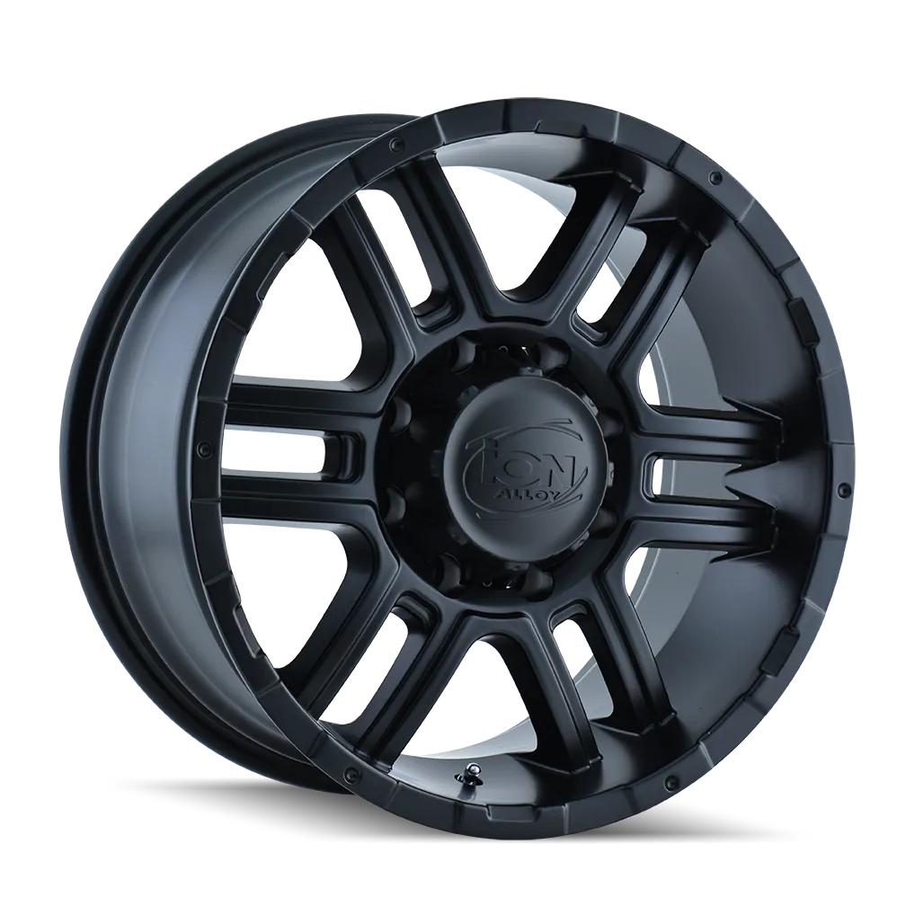 Cast Aluminum Wheels 179 MB 18x9 Matte Black 5 On 150 Bolt Pattern 30 Offset ION Wheels product image