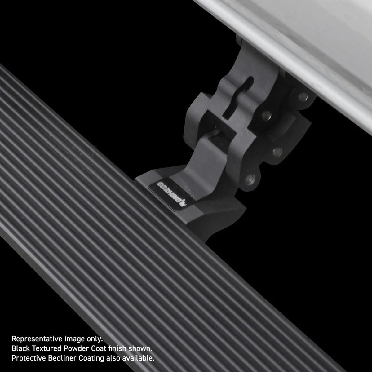 Go Rhino 20442564T - RealTruck VoltStep Electric Running Board Kit - Protective Bedliner Coating product image