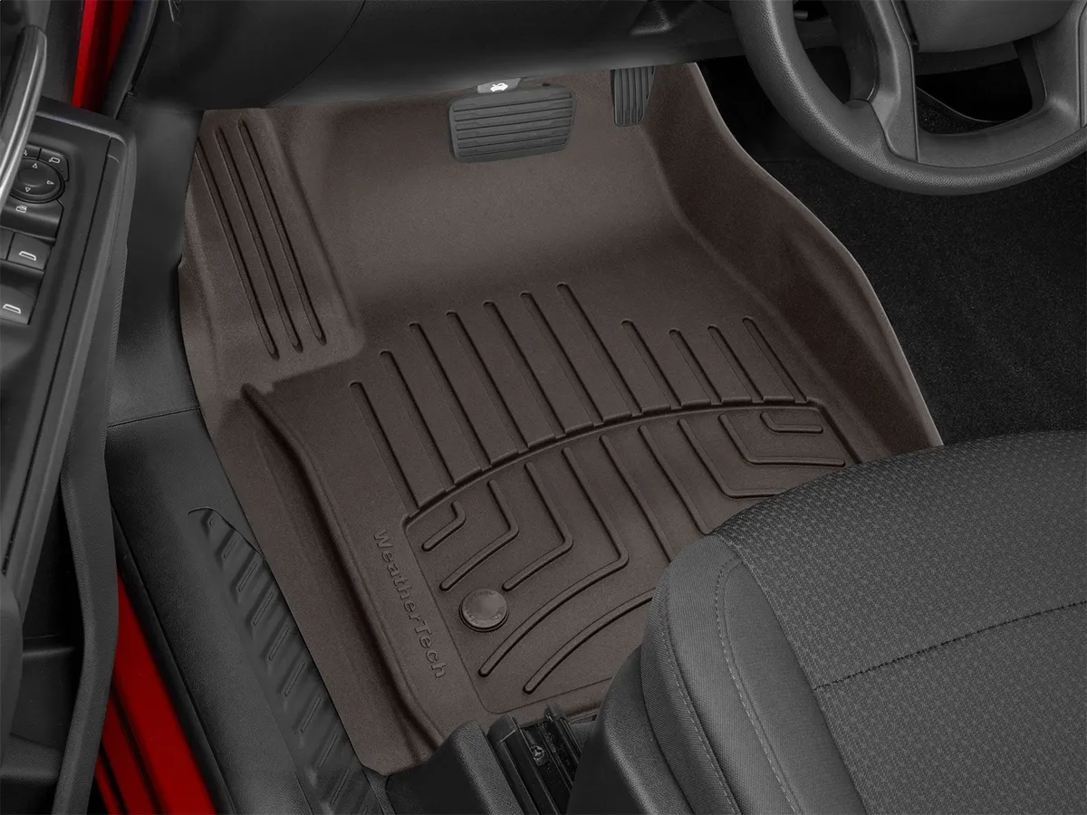 2019 + Sierra Sierra Denali 1500 GMC Front 3D Floor Mats Cocoa product image